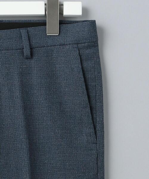 WORK TRIP OUTFITS GREEN LABEL RELAXING（ワークトリップアウトフィッツグリーンレーベル リラクシング）の「＜機能 / 洗濯機洗い可・ストレッチ＞ WTO A+ メッシュトリコット MODERN スラックス（スラックス・メンズ・ライトグレー/ネイビー・XS/72/S/76/M/80/L/84/XL/88）」の13枚目の写真