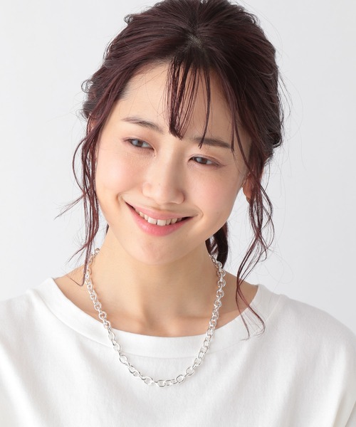 GLOBAL WORK（グローバルワーク）の「チェーンネックレス/947209（ネックレス・レディース・ライトグレー/ゴールド/ライトイエロー/グレー系その他3・FREE）」の2枚目の写真