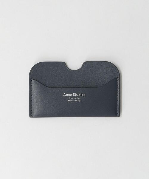 Acne Studios(アクネストゥディオズ)の「<Acne Studios>ELMAS カードケース S Ψ(カードケース・レディース・ネイビー/ピンク・FREE)」の1枚目の写真