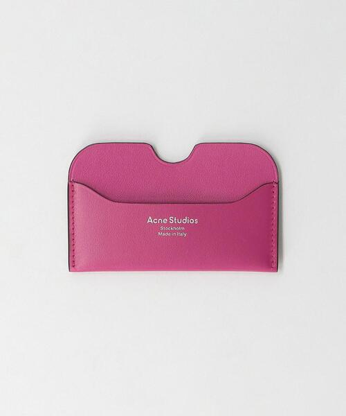 Acne Studios(アクネストゥディオズ)の「<Acne Studios>ELMAS カードケース S Ψ(カードケース・レディース・ネイビー/ピンク・FREE)」の2枚目の写真