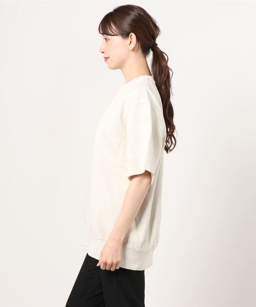 603（ロクマルサン）の「603 ショートスリーブ半袖スウェット（スウェット・レディース・ベージュ・FREE）」の2枚目の写真