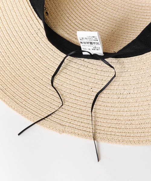 URBAN RESEARCH Sonny Label(アーバンリサーチサニーレーベル)の「リボン付きペーパーハット(ハット・レディース・ナチュラル/キャメル・ONE)」の9枚目の写真