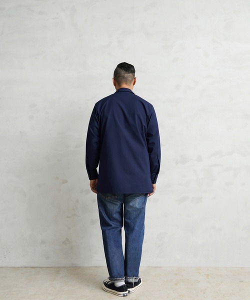 MILITARY（ミリタリー）の「実物 新品 デットストック 米軍 U.S.NAVY ユーティリティーシャツ（シャツ/ブラウス・メンズ・ネイビー・L/M/XXXL）」の15枚目の写真