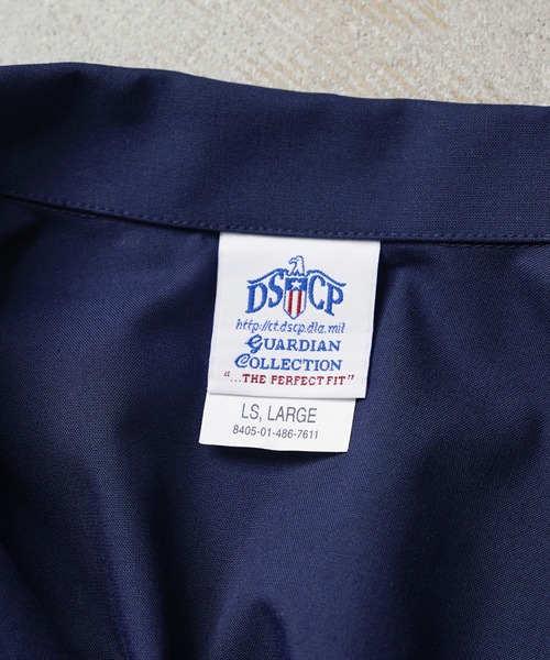 MILITARY（ミリタリー）の「実物 新品 デットストック 米軍 U.S.NAVY ユーティリティーシャツ（シャツ/ブラウス・メンズ・ネイビー・L/M/XXXL）」の6枚目の写真