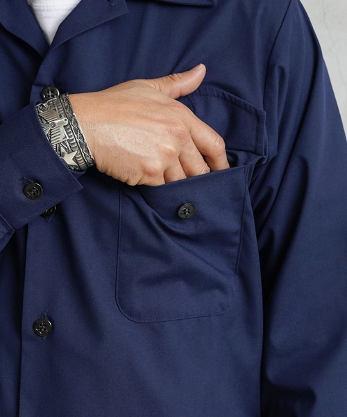 MILITARY（ミリタリー）の「実物 新品 デットストック 米軍 U.S.NAVY ユーティリティーシャツ（シャツ/ブラウス・メンズ・ネイビー・L/M/XXXL）」の7枚目の写真