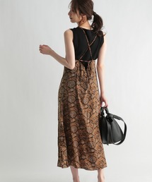 Andemiu | バッククロスアソートキャミワンピース958875(ワンピース)