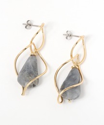 ツイストデザインピアス / 951129