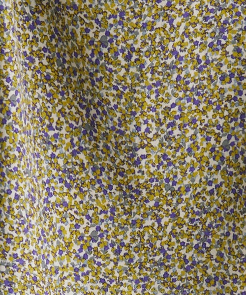 cardo fabrica（カルドファブリカ）の「●レーヨンデシン小花プリント タックパンツ（その他パンツ・レディース・ブラック/マスタード・FREE）」の13枚目の写真