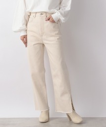 LOWRYS FARM | ＣＯＮＥ／スリットデニムパンツ　958932(デニムパンツ)