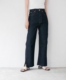 LOWRYS FARM | ＣＯＮＥ／スリットデニムパンツ　958932(デニムパンツ)