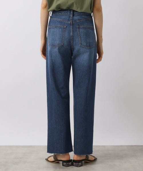 LOWRYS FARM（ローリーズファーム）の「ＣＯＮＥ／スリットデニムパンツ　958932（デニムパンツ・レディース・ブルー/ワンウォッシュ/アイボリー・SMALL/MEDIUM/LARGE）」の14枚目の写真