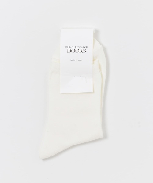 URBAN RESEARCH DOORS（アーバンリサーチドアーズ）の「抗菌プレーンソックス（ソックス/靴下・レディース・ブラック/ホワイト/ブラウン系その他/イエロー系その他/ベージュ系その他・ONE）」の2枚目の写真