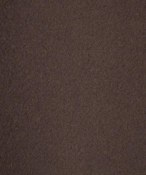 green label relaxing（グリーンレーベルリラクシング）の「【WEB限定】［XS/H148-155㎝］EX FINE リッタイ スリーブ ノーラペル コート（ノーカラーコート・レディース・モカ/ネイビー/ライム/オフホワイト・XS）」の9枚目の写真