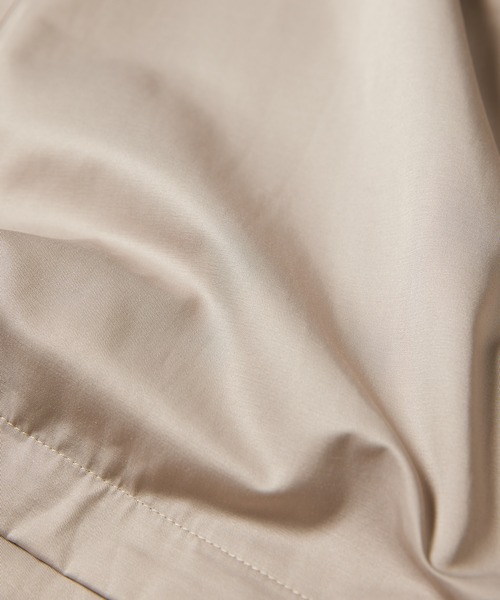 AIVER（アイバー）の「AIVER　イリディセント2WAYラグラントレンチステンカラーコート（トレンチコート・メンズ・ブラック/ベージュ・MEDIUM/LARGE）」の4枚目の写真