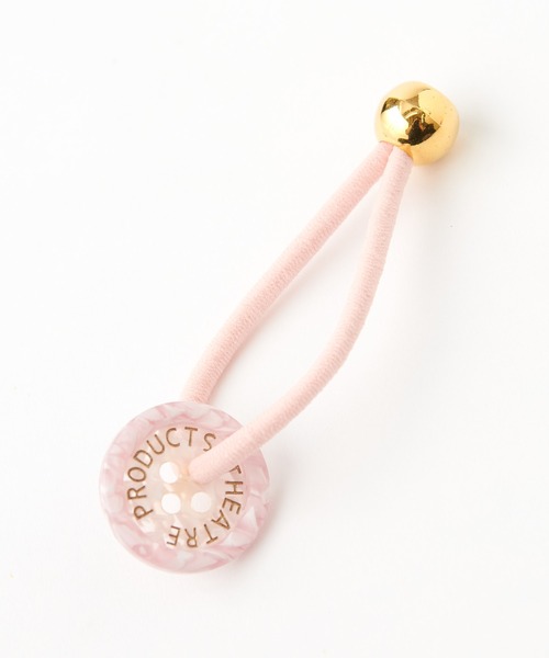 THEATRE PRODUCTS（シアタープロダクツ）の「【THEATRE PRODUCTS/シアタープロダクツ】 別注コートボタンヘアゴム（ヘアゴム・レディース・ブラック/パープル/ピンク/オレンジ/ブルー・ONE SIZE）」の14枚目の写真