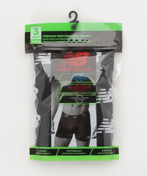 NEW BALANCE（ニューバランス）の「プレミアムボクサーパンツ 3インチ 前閉じ 3PACK（ボクサーパンツ・メンズ・その他/ブラック・X-LARGE/SMALL/MEDIUM/LARGE）」の9枚目の写真