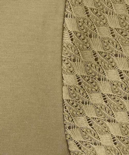 DRESKIP（ドレスキップ）の「◆重ねフリル袖Tシャツ（Tシャツ/カットソー・レディース・カーキ/パープル系/ライトグレー/ブラック・02/03/04）」の11枚目の写真