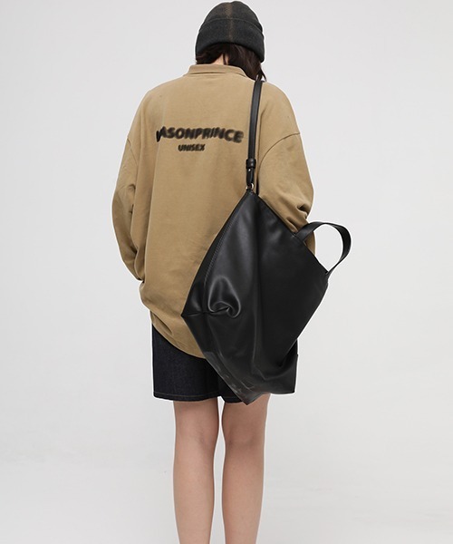 MASONPRINCE(メイソンプリンス)の「【MASONPRINCE】Oversized long sleeve polo shirt PL3002(ポロシャツ・メンズ・グレー/ブラック/ベージュ・L/S/M)」の16枚目の写真