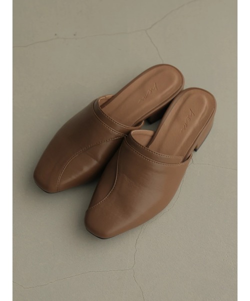 rem closet（レムクローゼット）の「wrap mule（パンプス・レディース・ダークブラウン/モカ・S/XS）」の13枚目の写真