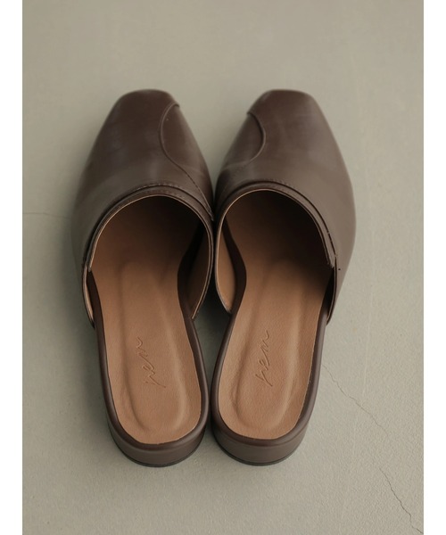 rem closet（レムクローゼット）の「wrap mule（パンプス・レディース・ダークブラウン/モカ・S/XS）」の7枚目の写真