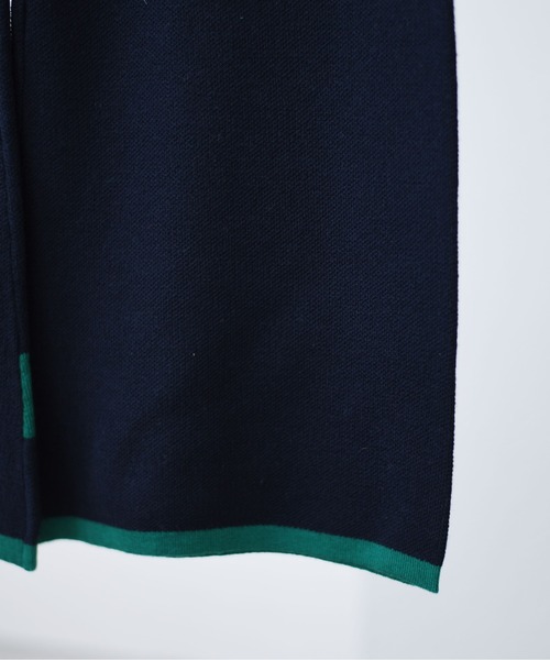 Eimee Law（エイミーロウ）の「トリミングリラックスニットPT（その他パンツ・レディース・ブラック/モカ/ネイビー・38）」の7枚目の写真