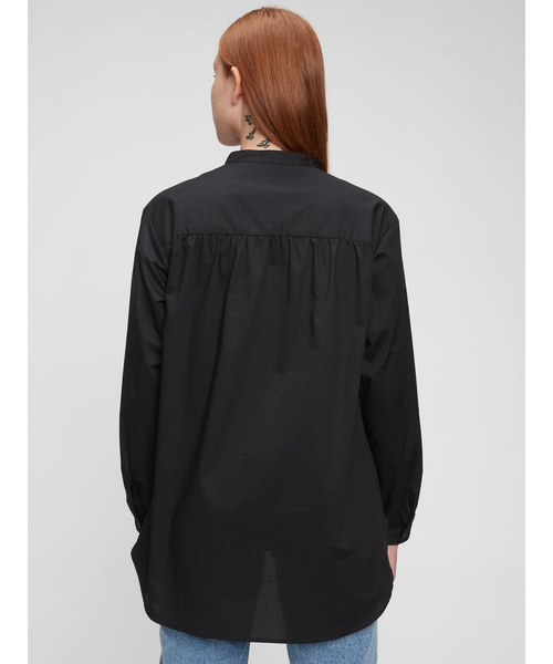 GAP（ギャップ）の「ポプリンシャツ（シャツ/ブラウス・レディース・ホワイト/レッド系その他/ブラック・S/XS/M/L/XXS）」の5枚目の写真