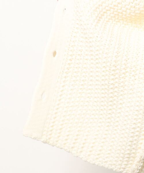 STUNNING LURE（スタニングルアー）の「ニットショートジャケット（ニット/セーター・レディース・オフホワイト/ダークパープル・SMALL/MEDIUM）」の19枚目の写真