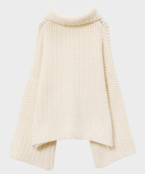 STUNNING LURE（スタニングルアー）の「ニットショートジャケット（ニット/セーター・レディース・オフホワイト/ダークパープル・SMALL/MEDIUM）」の14枚目の写真