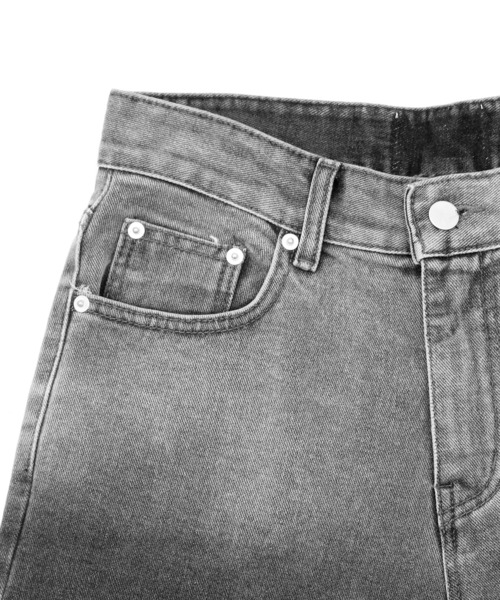 Figments（フィグメンツ）の「グラデーションデニムパンツ（デニムパンツ・レディース・ブラック・MEDIUM/SMALL）」の7枚目の写真