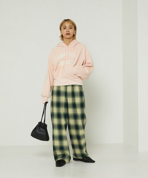 FREAK'S STORE（フリークスストア）の「チェックイージーパンツ