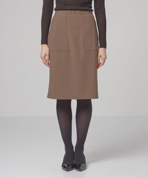 closet story(クローゼットストーリー)の「<closet story(クローゼットストーリー)>ポケット タイトスカート(スカート・レディース・ブラック/ブラウン・FREE)」の9枚目の写真