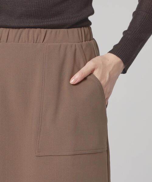closet story(クローゼットストーリー)の「<closet story(クローゼットストーリー)>ポケット タイトスカート(スカート・レディース・ブラック/ブラウン・FREE)」の8枚目の写真
