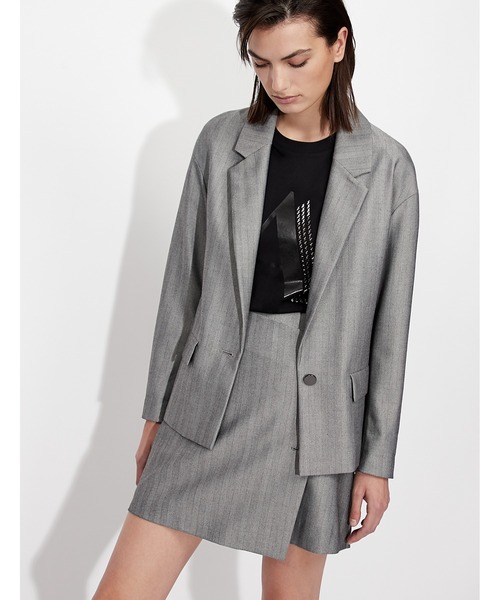 ARMANI COLLECTION テーラードジャケット グレー アルマーニ コレツィオーニ テーラード ジャケット グレー系