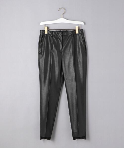 INCOTEX（インコテックス）の「＜INCOTEX（インコテックス）＞TERESA フェイクレザー パンツ（その他パンツ・レディース・ブラック・40/38/42）」の6枚目の写真