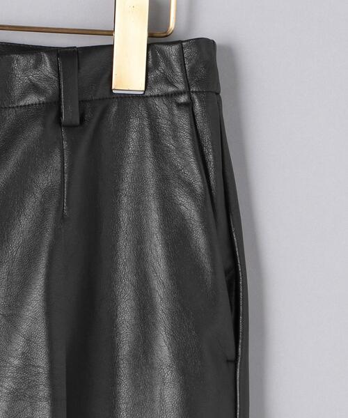 INCOTEX（インコテックス）の「＜INCOTEX（インコテックス）＞TERESA フェイクレザー パンツ（その他パンツ・レディース・ブラック・40/38/42）」の9枚目の写真