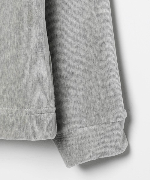 VANQUISH（ヴァンキッシュ）の「VANQUISH / ヴァンキッシュ プレミアム ベロア Vネック 長袖 Tシャツ（Tシャツ/カットソー・メンズ・グレー/ホワイト/ブラック・MEDIUM/LARGE/SMALL）」の14枚目の写真