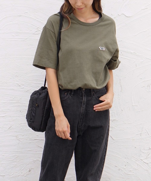 PENNEYS(ぺニーズ)の「PENNEY'S / ペニーズ FOX RELAX FIT SS TEEフォックスリラックスフィットSS T-シャツオーバーサイズユニセックス(Tシャツ/カットソー・メンズ・ホワイト/ブラック/チャコールグレー/ネイビー系/グリーン系/クリーム/サックスブルー系/ライトグレー系・MEDIUM/LARGE)」の6枚目の写真