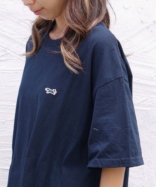 PENNEYS(ぺニーズ)の「PENNEY'S / ペニーズ FOX RELAX FIT SS TEEフォックスリラックスフィットSS T-シャツオーバーサイズユニセックス(Tシャツ/カットソー・メンズ・ホワイト/ブラック/チャコールグレー/ネイビー系/グリーン系/クリーム/サックスブルー系/ライトグレー系・MEDIUM/LARGE)」の7枚目の写真