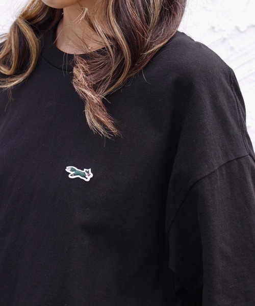 PENNEYS(ぺニーズ)の「PENNEY'S / ペニーズ FOX RELAX FIT SS TEEフォックスリラックスフィットSS T-シャツオーバーサイズユニセックス(Tシャツ/カットソー・メンズ・ホワイト/ブラック/チャコールグレー/ネイビー系/グリーン系/クリーム/サックスブルー系/ライトグレー系・MEDIUM/LARGE)」の21枚目の写真