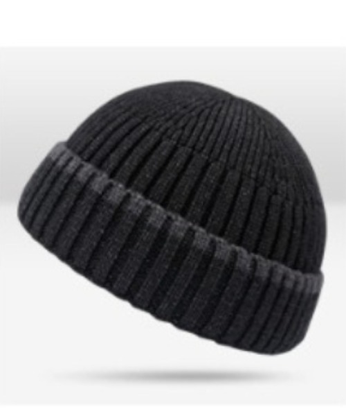 MGV（エムジーヴィー）の「ラインリブロールワッチニットキャップ（ニットキャップ/ビーニー・メンズ・ブルー/グレー/ブラック/ブラウン/オレンジ・FREE）」の15枚目の写真