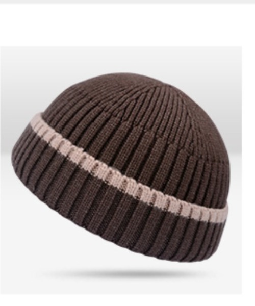 MGV（エムジーヴィー）の「ラインリブロールワッチニットキャップ（ニットキャップ/ビーニー・メンズ・ブルー/グレー/ブラック/ブラウン/オレンジ・FREE）」の17枚目の写真