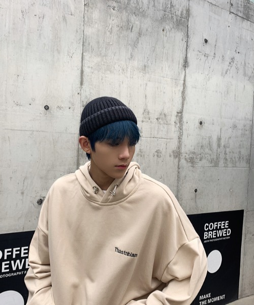 MGV（エムジーヴィー）の「ラインリブロールワッチニットキャップ（ニットキャップ/ビーニー・メンズ・ブルー/グレー/ブラック/ブラウン/オレンジ・FREE）」の20枚目の写真