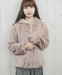 ESエコファーうさ耳パーカー