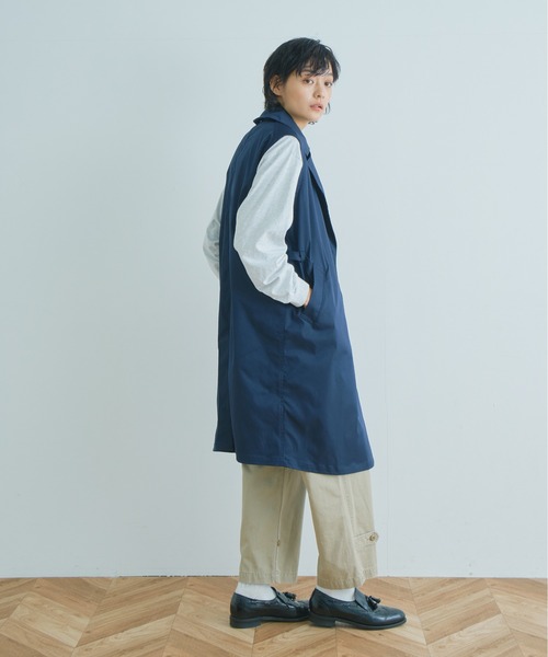 kha:ki（カーキ）の「「KHA:KI / カーキ」ミリタリーカーゴパンツ"TWO POCKET TROUSERS"（カーゴパンツ・レディース・カーキ/ベージュ・1/2）」の14枚目の写真