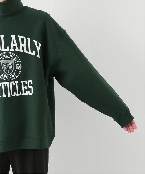 B.C STOCK（ベーセーストック）の「[WC]HEAVY WEIGHT COLLEGE TURTLE（スウェット・メンズ・ホワイト/グリーン・MEDIUM/LARGE）」の9枚目の写真