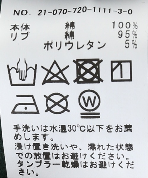 B.C STOCK（ベーセーストック）の「[WC]HEAVY WEIGHT COLLEGE TURTLE（スウェット・メンズ・ホワイト/グリーン・MEDIUM/LARGE）」の16枚目の写真