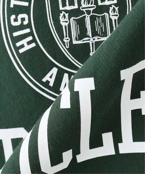 B.C STOCK（ベーセーストック）の「[WC]HEAVY WEIGHT COLLEGE TURTLE（スウェット・メンズ・ホワイト/グリーン・MEDIUM/LARGE）」の12枚目の写真