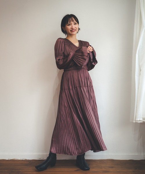 LADYMADE（レディメイド）の「フレアカフスシャーリングプリーツ 
