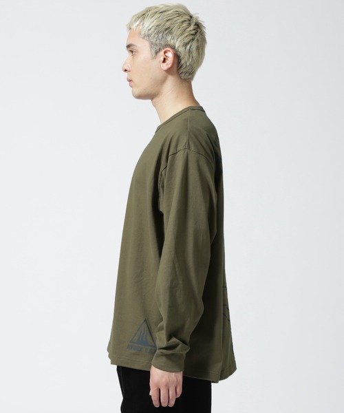 AVIREX（アヴィレックス）の「【WEB＆DEPOT限定】ブラックスコーピオンズ 長袖 Tシャツ / BLACK SCORPIONS LONG SLEEVE T-SHIRT / アヴィレックス / AVIREX（Tシャツ/カットソー・メンズ・ホワイト/ブラック/その他/オリーブ系3・M/L/XL/2XL）」の10枚目の写真