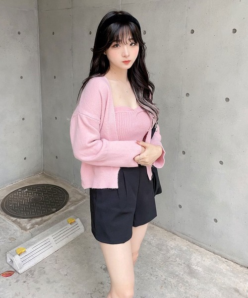 titty＆Co. PETIT by poyo（ティティーアンドコープティバイポヨ）の「【ファッションインフルエンサーPOYO×titty&Co.PETIT】プチバルーンタックショーパン（その他パンツ・レディース・ブラック・SMALL/MEDIUM）」の10枚目の写真